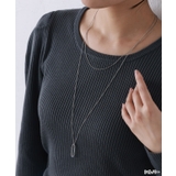 オーバルリング2連ネックレス ネックレス 2連 | Pierrot | 詳細画像6