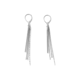 シルバー | タッセルクリッカーピアス ピアス タッセル | Pierrot
