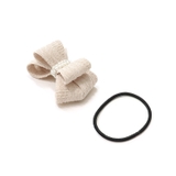 ベージュ | ツイードリボンヘアーカフ ヘアアクセ ヘアカフ | Pierrot