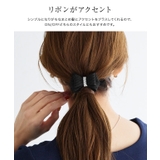 ツイードリボンヘアーカフ ヘアアクセ ヘアカフ | Pierrot | 詳細画像2