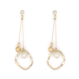 ゴールド | パールリングスウェイピアス ピアス パール | Pierrot