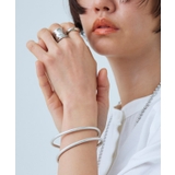 シルバー | ヴィンテージライナーバングル バングル マットライナー | Pierrot