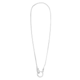 シルバー | [RASW]リングフックスネークチェーンネックレス ネックレス リングフック | Pierrot