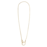 ゴールド | [RASW]リングフックスネークチェーンネックレス ネックレス リングフック | Pierrot