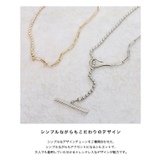 アシメチェーンフックロングネックレス ネックレス ロング | Pierrot | 詳細画像2