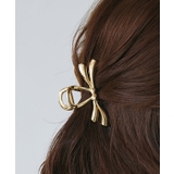 ゴールド | メタルリボンモチーフビッグクリップ ヘアクリップ リボンモチーフ | Pierrot