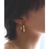 ゴールド | stainlessパイプフープピアス ピアス 金属アレルギー | Pierrot