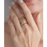 ゴールド | ダブルシルエットリング リング 指輪 | Pierrot