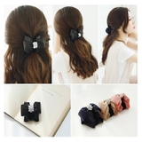 パールリボンバレッタ ヘアアクセ バレッタ | Pinky&Refine | 詳細画像3