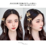 レア動く!! 蝶の羽根が動きキラキラ揺れる ヘアクリップ | Pinky&Refine | 詳細画像6