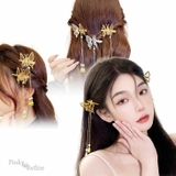 レア動く!! 蝶の羽根が動きキラキラ揺れる ヘアクリップ | Pinky&Refine | 詳細画像7