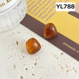 スタッドピアス アクセサリー 琥珀色 | PlusNao | 詳細画像10 