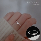 指輪 オープンリング レディース | PlusNao | 詳細画像1