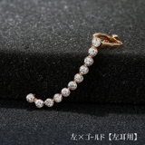 ピアス スタッドピアス イヤーカフ風 | PlusNao | 詳細画像13