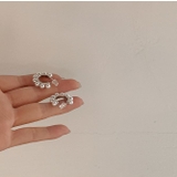 ピアス ハーフフープピアス レディース | PlusNao | 詳細画像11 