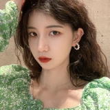 ピアス ハーフフープピアス レディース | PlusNao | 詳細画像2 