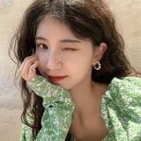 ピアス ハーフフープピアス レディース | PlusNao | 詳細画像4 