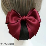 バレッタ ヘアネット付き レディース | PlusNao | 詳細画像3