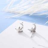 スタッドピアス イルカ 両耳用 | PlusNao | 詳細画像5 