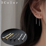 チェーンピアス アメリカンピアス アクセサリー | PlusNao | 詳細画像1