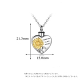 メモリアルペンダント メモリアルネックレス 遺骨ペンダント | PlusNao | 詳細画像5 