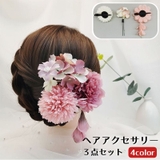 ヘアクリップ かんざし 3点セット | PlusNao | 詳細画像1 
