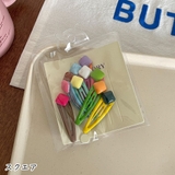 ヘアクリップ 10個セット 10色セット | PlusNao | 詳細画像12 