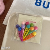 ヘアクリップ 10個セット 10色セット | PlusNao | 詳細画像8 