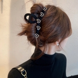 ヘアクリップ バンスクリップ ベロア調 | PlusNao | 詳細画像3