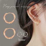 リングピアス フープピアス レディース | PlusNao | 詳細画像1 