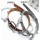 レザーチョーカー ネックレス レディース | PlusNao | 詳細画像16 