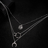 ネックレス 重ね付け風 3連 | PlusNao | 詳細画像3 