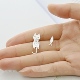 スタッドピアス レディース 猫 | PlusNao | 詳細画像5