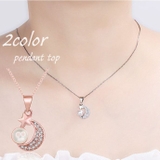 PlusNao（プラスナオ） | ペンダントトップ レディース 女性用 アクセサリー ペンダントヘッド チャーム 三日月 星 ラインストーン フェイクパール おしゃれ かわいい ムーン スター