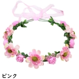 ヘッドコサージュ 花冠 花かんむり | PlusNao | 詳細画像5 