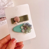 パッチン留め ヘアクリップ 2本セット | PlusNao | 詳細画像7 