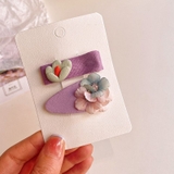 パッチン留め ヘアクリップ 2本セット | PlusNao | 詳細画像9 