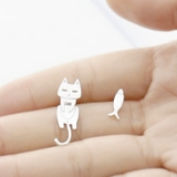 ピアス スタッドピアス アシンメトリー | PlusNao | 詳細画像9 