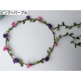 ヘッドコサージュ ヘッドドレス 花冠 | PlusNao | 詳細画像17