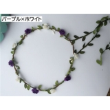 ヘッドコサージュ ヘッドドレス 花冠 | PlusNao | 詳細画像18