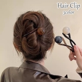 ヘアクリップ バナナクリップ レディース | PlusNao | 詳細画像1