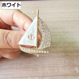 ブローチ アクセサリー ヨット | PlusNao | 詳細画像6