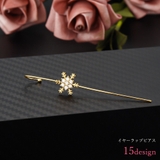 イヤーラップピアス 耳ラップ ラップクローラーフックピアス | PlusNao | 詳細画像1 