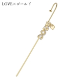 イヤーラップピアス 耳ラップ ラップクローラーフックピアス | PlusNao | 詳細画像10 