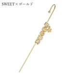 イヤーラップピアス 耳ラップ ラップクローラーフックピアス | PlusNao | 詳細画像12 