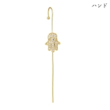 イヤーラップピアス 耳ラップ ラップクローラーフックピアス | PlusNao | 詳細画像5 