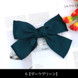 バレッタ リボン ヘアアクセサリー | PlusNao | 詳細画像12 