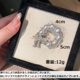 ブローチ サークル型ブローチ レディース | PlusNao | 詳細画像5 