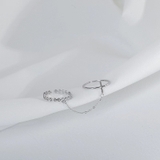 オープンリング チェーン ダブルリング | PlusNao | 詳細画像10