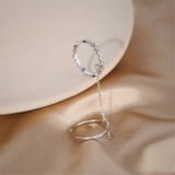 オープンリング チェーン ダブルリング | PlusNao | 詳細画像13